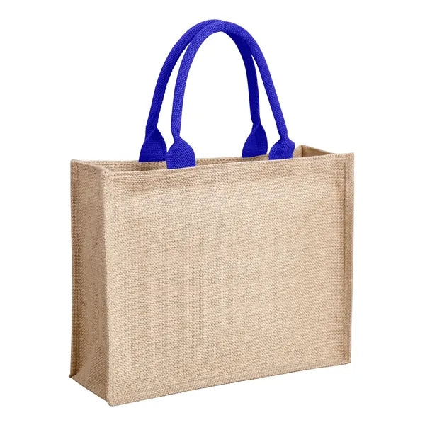 Jute Tote Bag ( 15" W x 11.8" H  x 6" D )