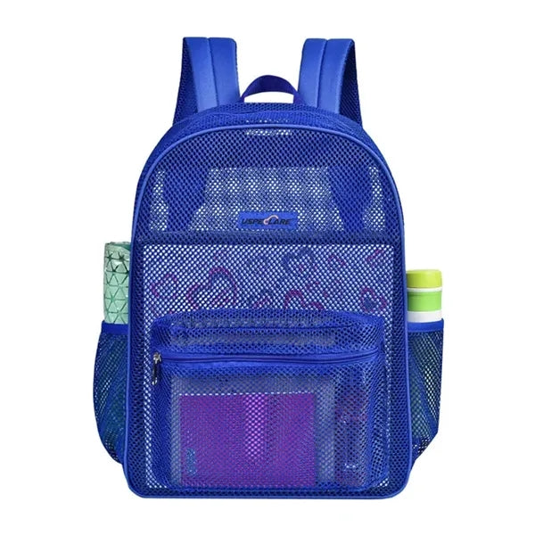 Semi Transparent Mesh Backpack