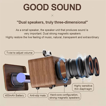 New Cartoon Owl Shaped Wireless Speaker
