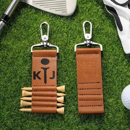 PU Leather Golf Tees Holder