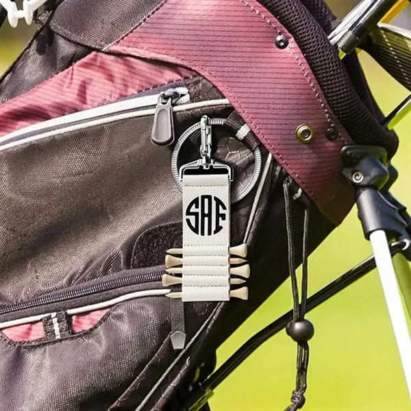 PU Leather Golf Tees Holder