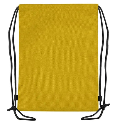 Non Woven Drawstring Bag with Glow In Dark Ink
