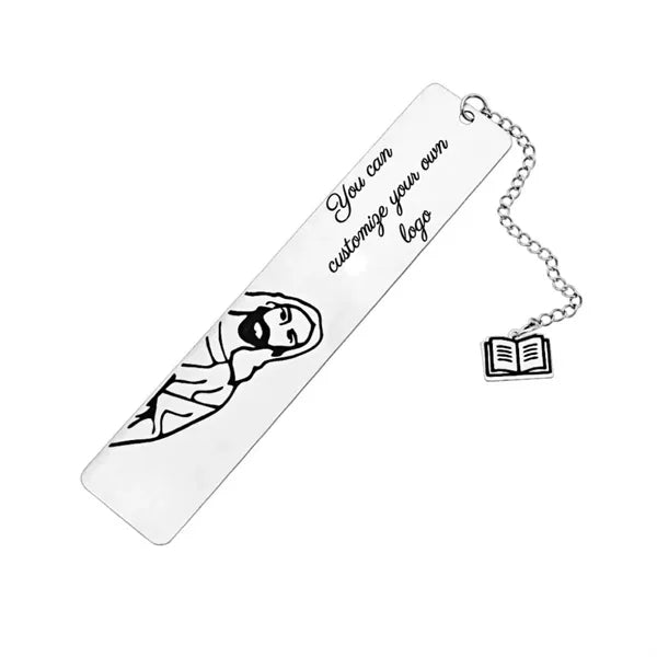 Artistic Engraving Custom Memorial Metal Bookmark