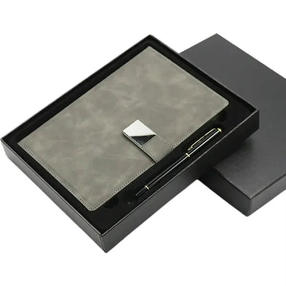 Leather Creative Notebook Student Planner Business Memo Pad