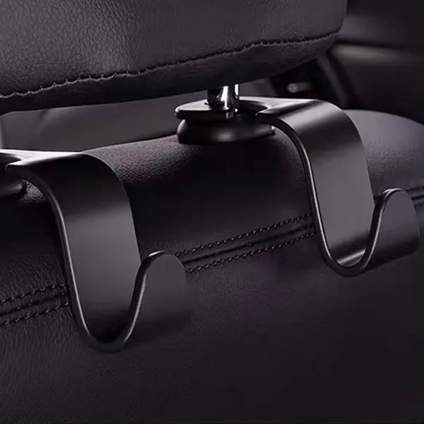 Car Seat Headrest Hook Organizer For Bag Purse Grocery Stora (3)