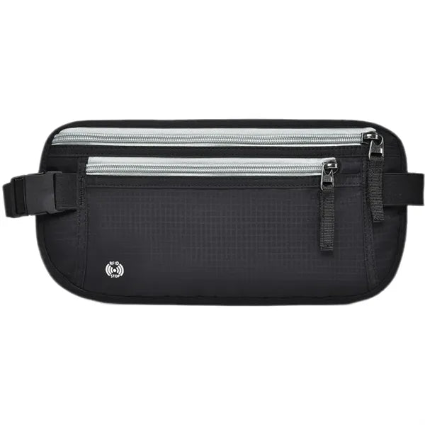 Customizable Logo Anti-Theft Travel Storage Wallet Waist Bag