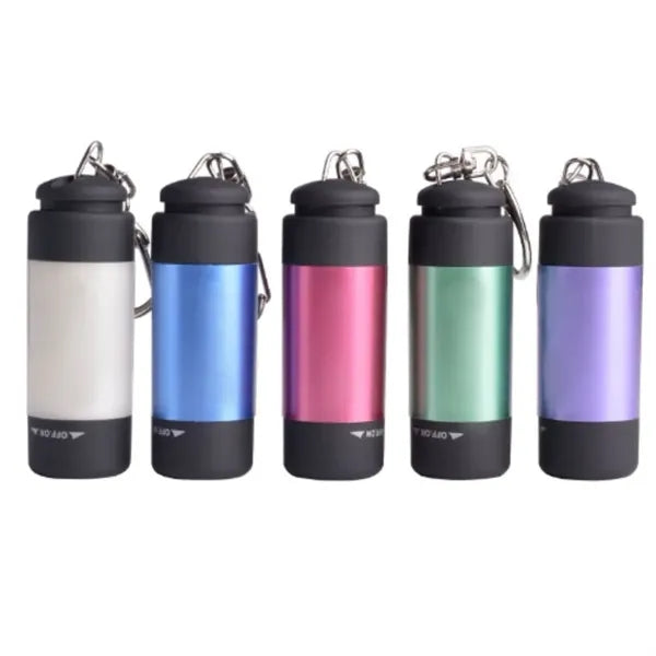 Mini Rechargeable LED Keychain Flashlight With USB