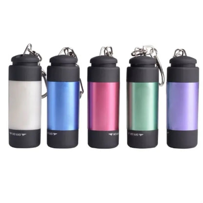 Mini Rechargeable LED Keychain Flashlight With USB