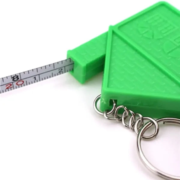 Creative Custom House Measuring Tape Keychain