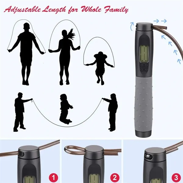 Fitness Jump Rope with Counter