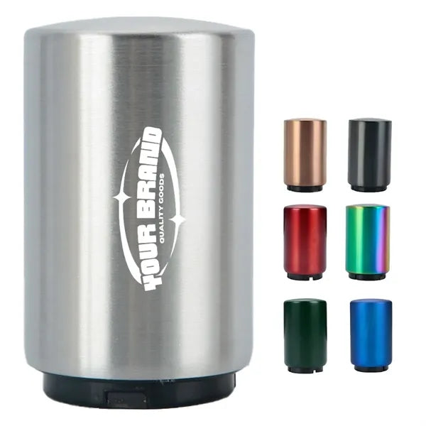 Stainless Steel Push-Type Magnetic Beer Bottle Opener