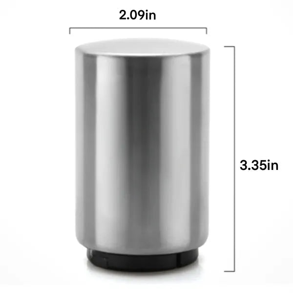 Stainless Steel Push-Type Magnetic Beer Bottle Opener
