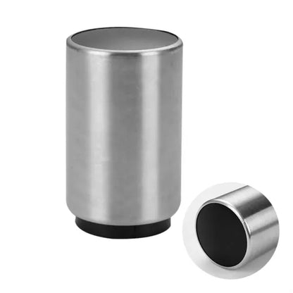 Stainless Steel Push-Type Magnetic Beer Bottle Opener