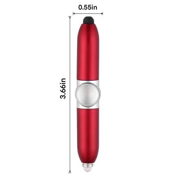 Fidget Spinner Pen With LED Light