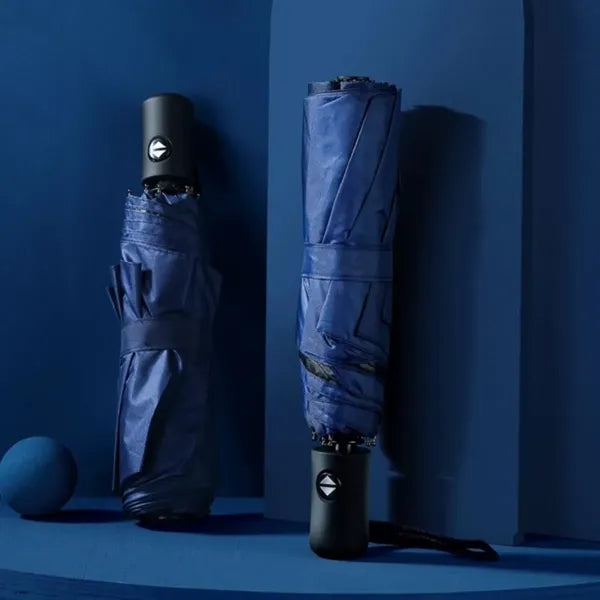 Blue Gift Set  Umbrella And Thermos Cup