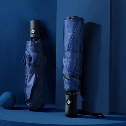 Blue Gift Set  Umbrella And Thermos Cup
