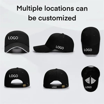 Customized Advertising Sun Hat Embroidered Baseball Cap