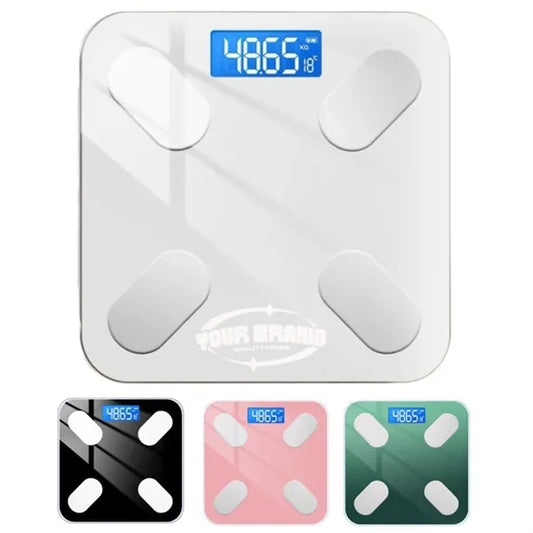 Digital Body Weight Scale With Temperature Sensor