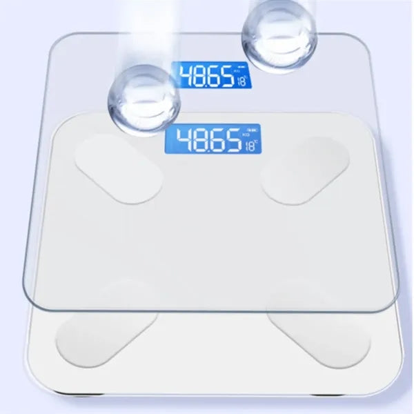 Digital Body Weight Scale With Temperature Sensor