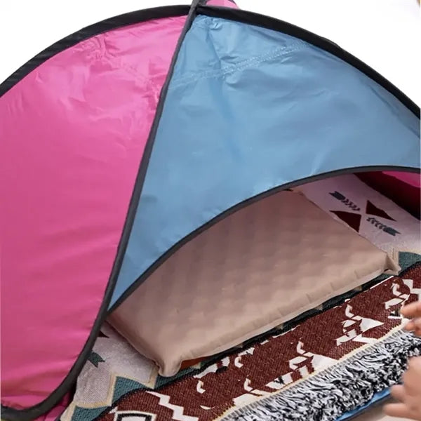 Custom Logo Pop Up Mini Lightweight Beach Camping Tent