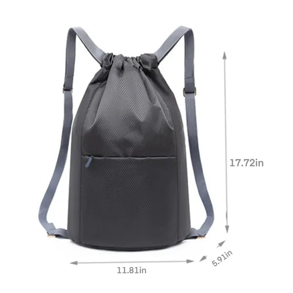 Large Capacity Casual Waterproof Drawstring Backpack