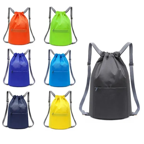 Large Capacity Casual Waterproof Drawstring Backpack