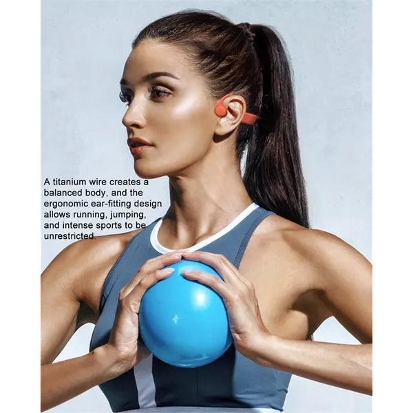 Bone Conduction Open-Ear Bluetooth Headphone, Waterproof