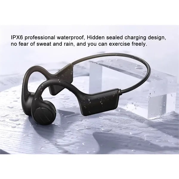 Bone Conduction Open-Ear Bluetooth Headphone, Waterproof