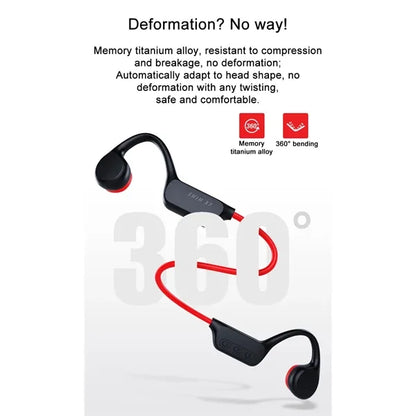 Bone Conduction Open-Ear Bluetooth Headphone, for swimming
