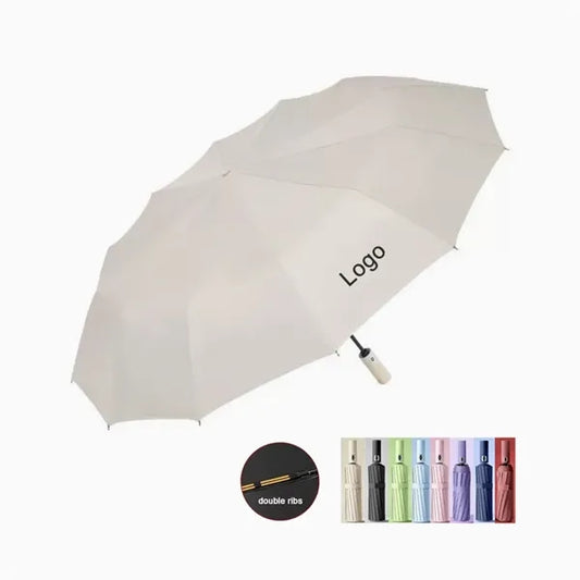 Automatic Umbrella for Rain & Sun, Windproof, Foldable