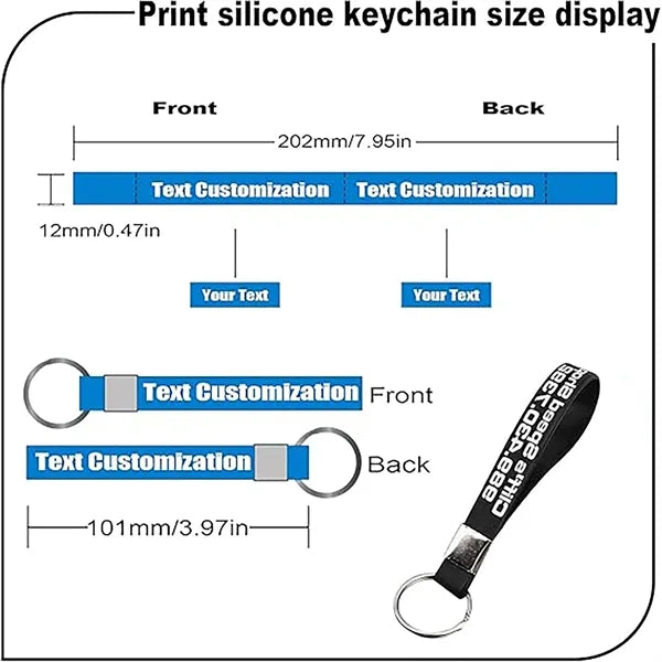 Silicone Keychain