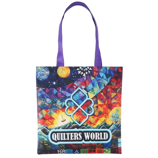 13.25 "x 14"Sublimated Non-Woven Value Tote (2-sided)