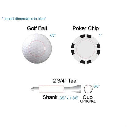 Custom Mini Golf Bag Tournament Gift Pack