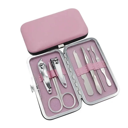 7 Pcs Nail Clippers Manicure Sets