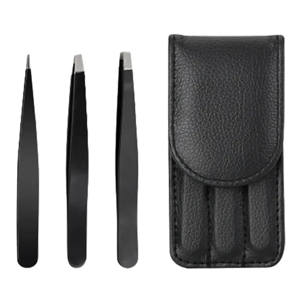 Stainless Steel Tweezers Set