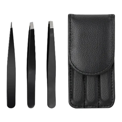 Stainless Steel Tweezers Set