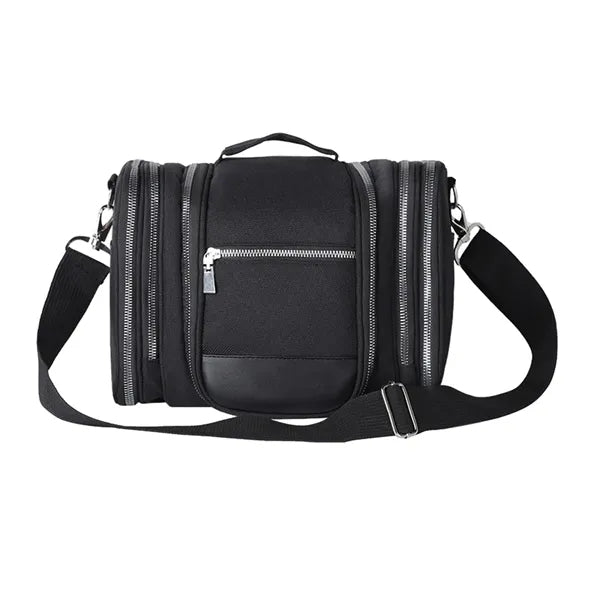 Foldable Cosmetic Bag With Shoulder Strap