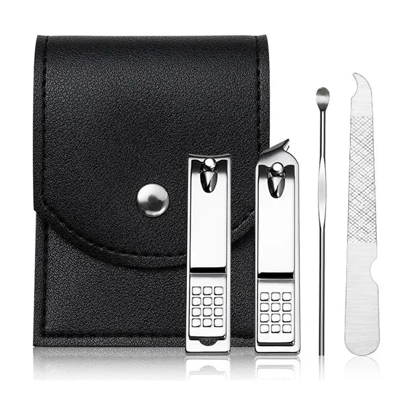 Leather Clip Nail Care Tool Set