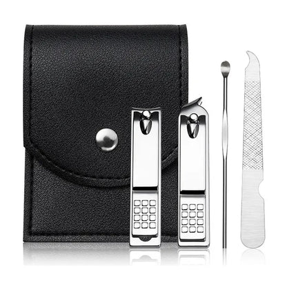 Leather Clip Nail Care Tool Set