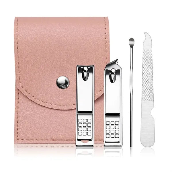 Leather Clip Nail Care Tool Set