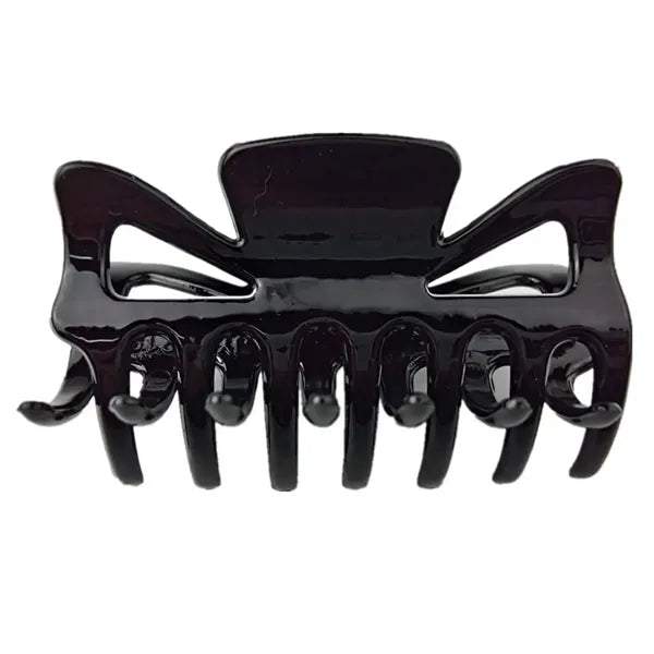 Black Seven Teeth Grip Clip