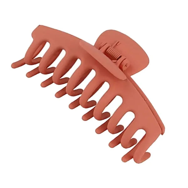 Frosted Big Hair Claw Grip Clip