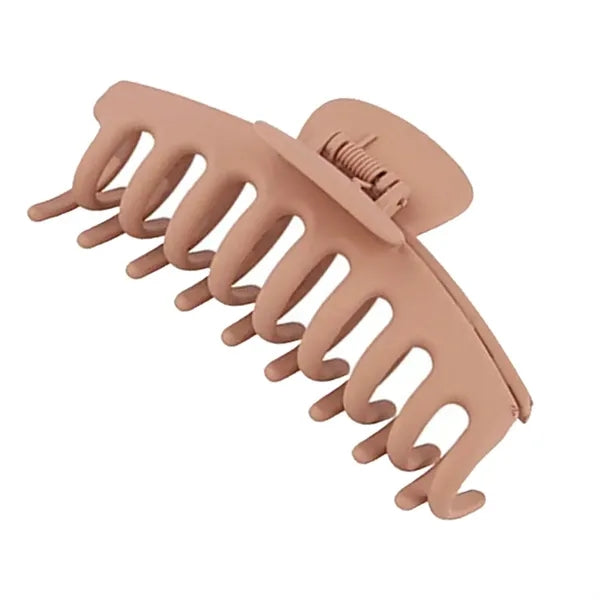 Frosted Big Hair Claw Grip Clip