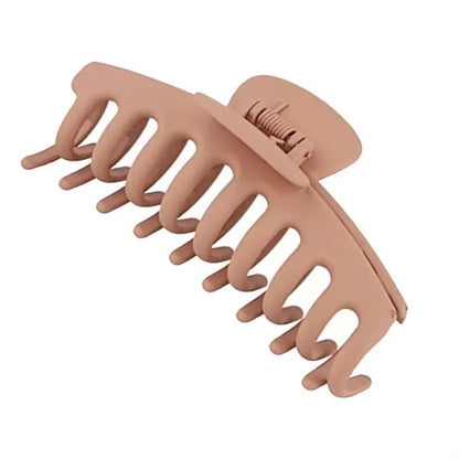 Frosted Big Hair Claw Grip Clip