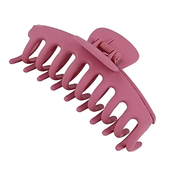 Frosted Big Hair Claw Grip Clip