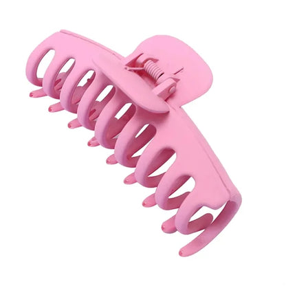 Frosted Big Hair Claw Grip Clip