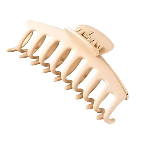Frosted Big Hair Claw Grip Clip