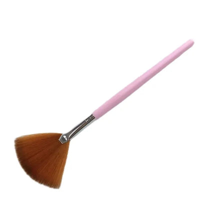 Fan-Shaped Facial Cosmetics Brush