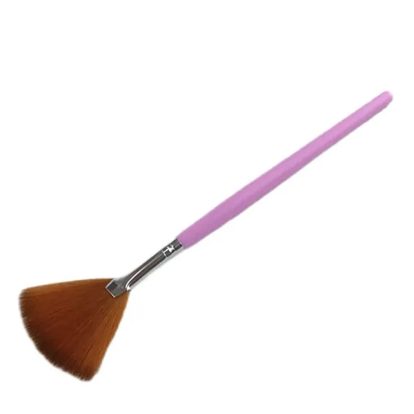 Fan-Shaped Facial Cosmetics Brush
