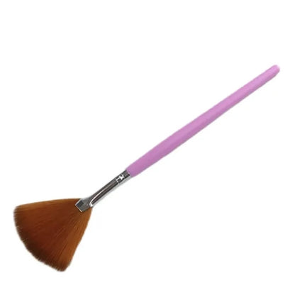 Fan-Shaped Facial Cosmetics Brush